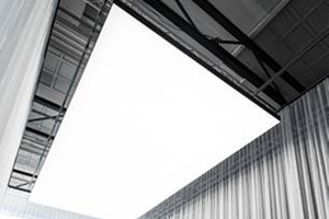 Philips OneSpace voorziet het gehele plafond met één innovatief lichtpaneel